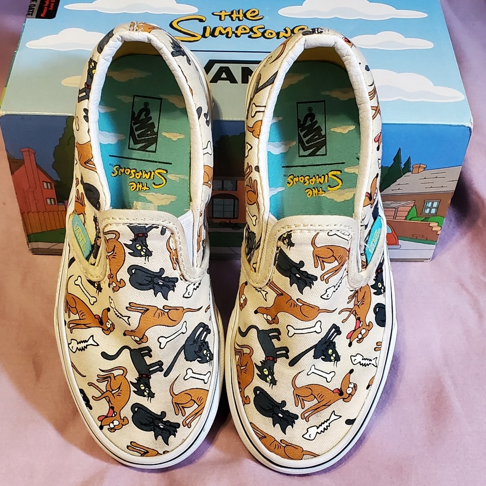 The Simpsons x Vans kids slip-on